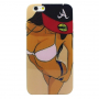 Beschermhoes/afdekking met transparant omtrekframe voor Apple iPhone 6S - sexy meisje met baseballpet