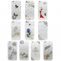 Luxe Diamond Cover Case / cover voor Apple iPhone 6S - Eiffeltoren