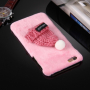 Plushy beschermende dop / deksel met dop voor Apple iPhone 6S - rozig