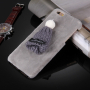 Plushy beschermende dop / deksel met dop voor Apple iPhone 6S - grijs