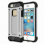 Super bestendige" Armor" hoes voor iPhone 5 / 5S / SE (2016) - zilver