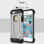 Super bestendige" Armor" hoes voor iPhone 5 / 5S / SE (2016) - zilver