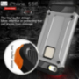 Super bestendige" Armor" hoes voor iPhone 5 / 5S / SE (2016) - zilver