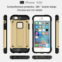 Super bestendige" Armor" hoes voor iPhone 5 / 5S / SE (2016) - goud