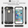 Super bestendige" Armor" hoes voor iPhone 5 / 5S / SE (2016) - grijs
