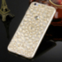 Beschermende rugzijde met strass-steentjes in diamant stijl voor iPhone 6 / 6S - goud