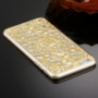 Beschermende rugzijde met strass-steentjes in diamant stijl voor iPhone 6 / 6S - goud