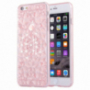 Beschermende rugzijde met strass-steentjes in diamant stijl voor iPhone 6 / 6S - lichtroze