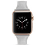 Stijlvolle kunstlederen band voor Apple Watch 42mm / 41mm / 40mm / 38mm - bruin