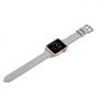 Stijlvolle kunstlederen band voor Apple Watch 42mm / 41mm / 40mm / 38mm - bruin
