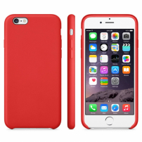Antislip matte hoes voor Apple iPhone 6 / 6S - rood