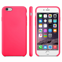 Antislip matte hoes voor Apple iPhone 6 / 6S - rozig