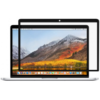 Beschermende folie met zwart frame voor MacBook Pro 13" (A1278)