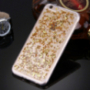 Beschermhoes met verbrijzeld metalen patroon voor Apple iPhone 6 Plus - goud