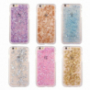 Beschermhoes met verbrijzeld metalen patroon voor Apple iPhone 6 Plus - goud