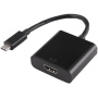 Reductie van USB-C (Thunderbolt 3) naar HDMI voor MacBook - zwart