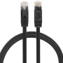 Ethernet CAT-6 RJ45 kabel voor MacBook - 1 m - zwart