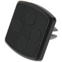 Universele magnetische houder / standaard voor autorooster voor ventilatie van de auto voor iPhone - zwart