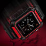 Totudesign koffer met riem voor Apple horloge 4 - 44mm - rood