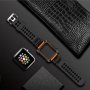 Totudesign koffer met riem voor Appelhorloge 1 / 2/3 - 42mm - oranje