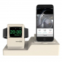 Docking Station voor iPhone / Apple Watch / AirPods - wit
