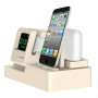 Docking Station voor iPhone / Apple Watch / AirPods - wit
