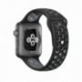Siliconen band voor Apple Watch Ultra 49mm / 46mm / 45mm / 44mm / 42mm - zwart-grijs