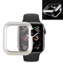 Beschermende metalen behuizing met magneten voor Apple Watch 44mm - zilver