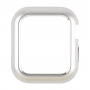 Beschermende metalen behuizing met magneten voor Apple Watch 44mm - zilver