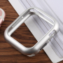 Beschermende metalen behuizing met magneten voor Apple Watch 44mm - zilver
