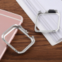 Beschermende metalen behuizing met magneten voor Apple Watch 44mm - zilver