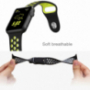Siliconen band voor Apple Watch Ultra 49mm / 46mm / 45mm / 44mm / 42mm - zwart-grijs