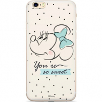 Minnie plastic deksel voor iPhone 6 / 7/8 - wit