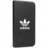 Originele ADIDAS originele flip case voor iPhone XR - zwart