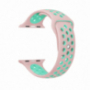 Siliconen band voor Apple Watch Ultra 49mm / 46mm / 45mm / 44mm / 42mm - roze-turkoois