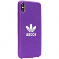 ADIDAS originele hardplastic cover voor iPhone XS Max. - violet