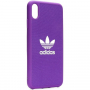 ADIDAS originele hardplastic cover voor iPhone XS Max. - violet