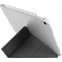 UNIQ Yorker Kanvas Plus-hoes met origami-standaard voor iPad Air 4 (2020) / Air 5 (2022) / Pro 11" (2018) - zwart