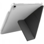UNIQ Yorker Kanvas Plus-hoes met origami-standaard voor iPad Air 4 (2020) / Air 5 (2022) / Pro 11" (2018) - zwart