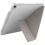 UNIQ Yorker Kanvas Plus-hoes met origami-standaard voor iPad Air 4 (2020) / Air 5 (2022) / Pro 11" (2018) - grijs