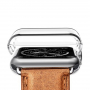 Harde plastic behuizing met schermbescherming voor Apple Watch 40mm - transparant