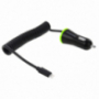 HAWEEL auto-oplader (2.1A) bliksem / 8-polige aansluiting - 1.2m zwart