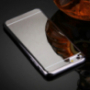 Spiegelbeschermhoes voor Apple iPhone 6 Plus - grijs