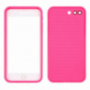 Waterdichte hoes met diamantpatroon voor Apple-iPhone 8 Plus / 7 Plus - rozig