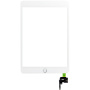 Vooraanraakscherm Apple iPad mini 3 met Home Button en lijm - TOP-kwaliteit - wit