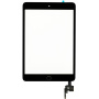 Vooraanraakscherm Apple iPad mini 3 met Home Button en lijm - TOP-kwaliteit - zwart