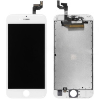 Vervangend LCD-scherm met aanraakscherm en frame voor Apple iPhone 6S - Top kwaliteit - wit