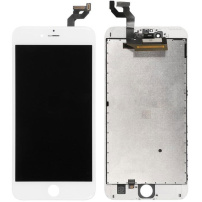 Vervangend LCD-scherm met aanraakscherm en frame voor Apple iPhone 6S Plus - Top kwaliteit - wit