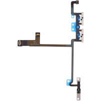 Flexibele kabel met demping + volumeregelaar voor Apple iPhone X