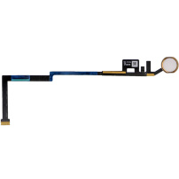 Vervangingsknop voor thuis met flexibele kabel voor Apple iPad 9.7" 2017 - goud